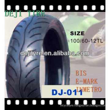 motorcycle tyre /tube/tubeless 100/60-12T/L